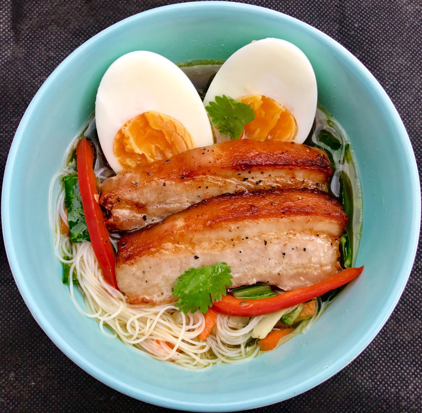 Roast Pork Belly Noodle Soup Thai Food Made Easy Enjoy Thai Food