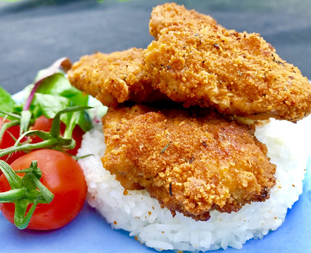 Crispy Chicken With Sticky Rice Delicious And Easy Thai Food Recipes