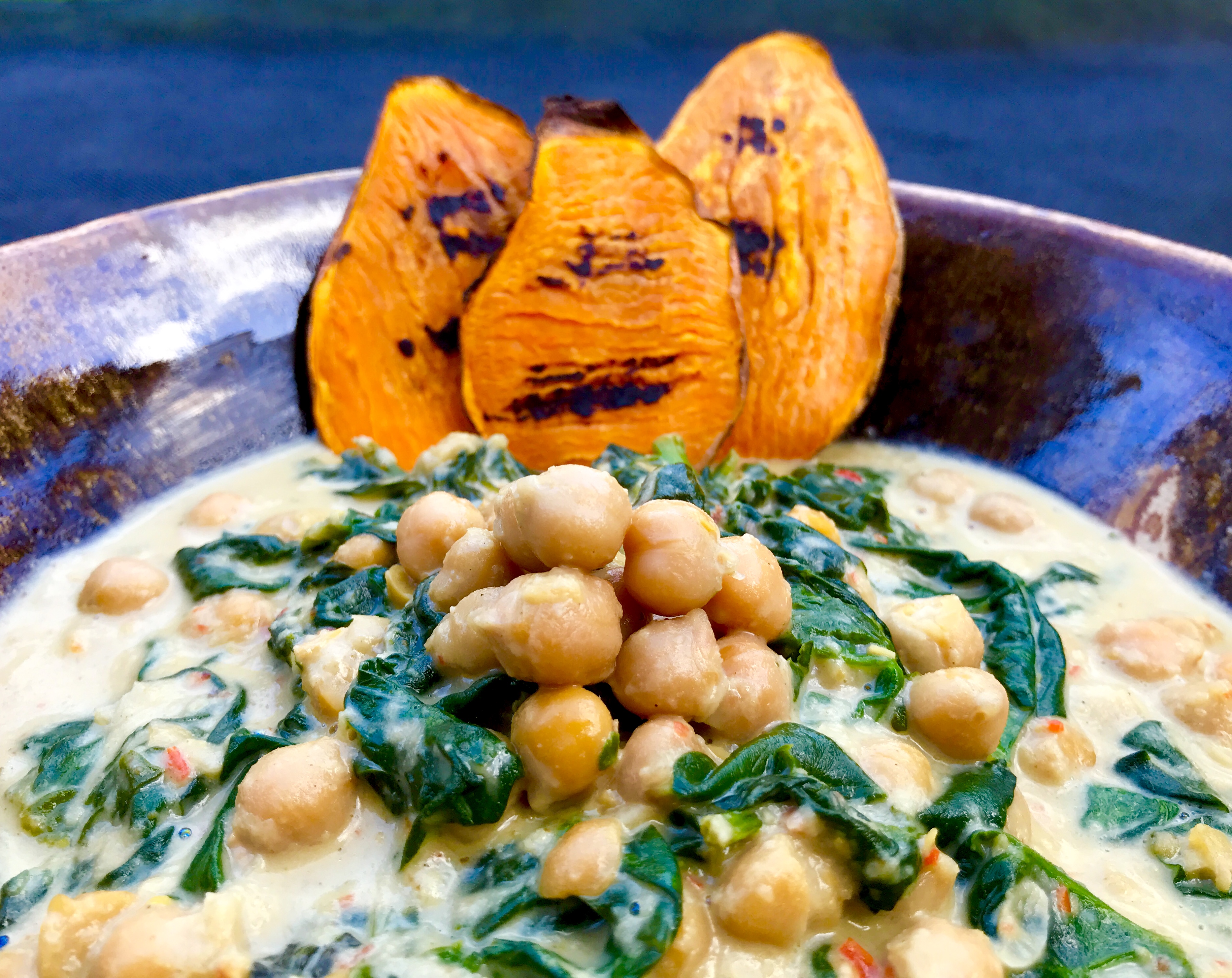 Vegan Spinach And Chickpea Thai Curry Easy Thai Food Recipes