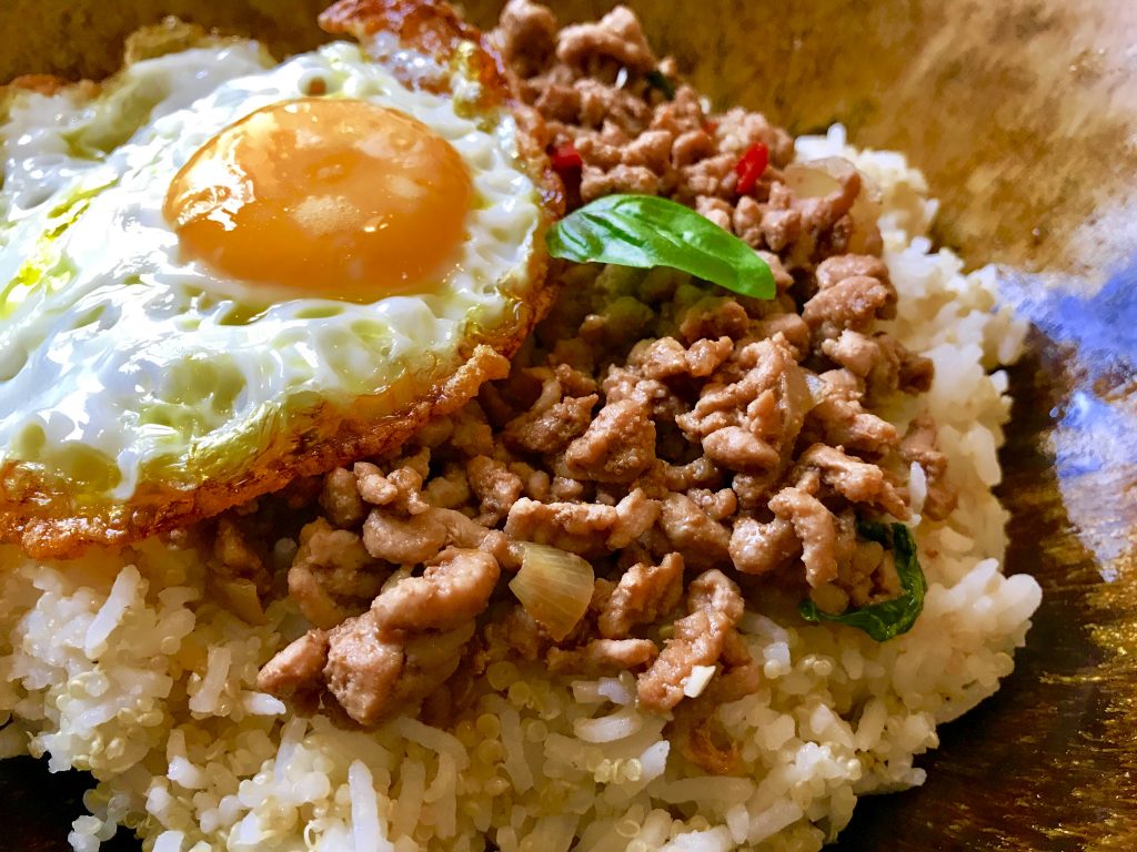 Aromatic Mince Pork With Red Chilli And Basil Easy Thai Food Recipes